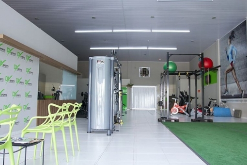 Antes e depois - Academia